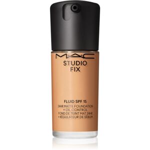 MAC Cosmetics Studio Fix Fluid SPF 15 24HR Matte Foundation + Oil Control zmatňujúci make-up SPF 15 odtieň NC37 30 ml