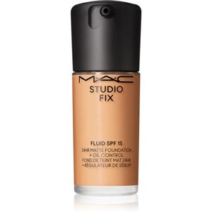 MAC Cosmetics Studio Fix Fluid SPF 15 24HR Matte Foundation + Oil Control zmatňujúci make-up SPF 15 odtieň NC40 30 ml