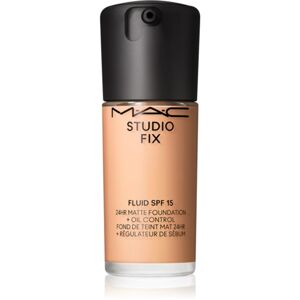 MAC Cosmetics Studio Fix Fluid SPF 15 24HR Matte Foundation + Oil Control zmatňujúci make-up SPF 15 odtieň NW20 30 ml