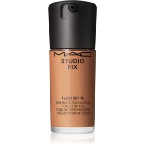 MAC Cosmetics Studio Fix Fluid SPF 15 24HR Matte Foundation + Oil Control zmatňujúci make-up SPF 15 odtieň NW25 30 ml