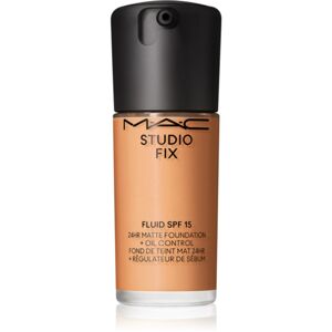 MAC Cosmetics Studio Fix Fluid SPF 15 24HR Matte Foundation + Oil Control zmatňujúci make-up SPF 15 odtieň NC43.5 30 ml