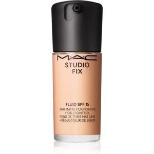 MAC Cosmetics Studio Fix Fluid SPF 15 24HR Matte Foundation + Oil Control zmatňujúci make-up SPF 15 odtieň NW13 30 ml