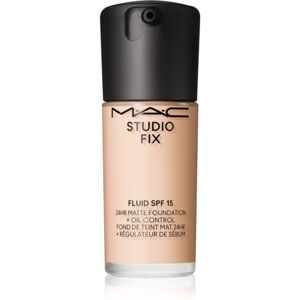 MAC Cosmetics Studio Fix Fluid SPF 15 24HR Matte Foundation + Oil Control zmatňujúci make-up SPF 15 odtieň NC10 30 ml