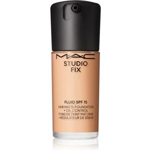 MAC Cosmetics Studio Fix Fluid SPF 15 24HR Matte Foundation + Oil Control zmatňujúci make-up SPF 15 odtieň C4 30 ml