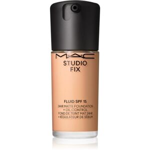 MAC Cosmetics Studio Fix Fluid SPF 15 24HR Matte Foundation + Oil Control zmatňujúci make-up SPF 15 odtieň N6 30 ml