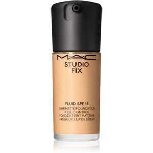 MAC Cosmetics Studio Fix Fluid SPF 15 24HR Matte Foundation + Oil Control zmatňujúci make-up SPF 15 odtieň C40 30 ml