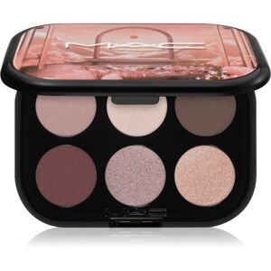 MAC Cosmetics Connect In Colour Eye Shadow Palette paletka očných tieňov odtieň Embedded In Burgundy 6,25 g