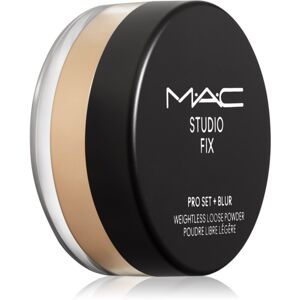 MAC Cosmetics Studio Fix Pro Set + Blur Weightless Loose Powder zmatňujúci fixačný púder odtieň Medium 6,5 g