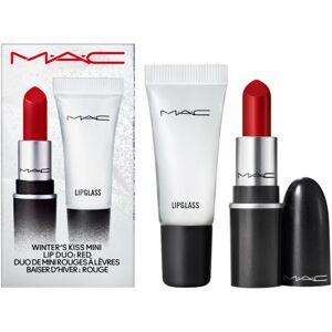 MAC Cosmetics Holiday Winter's Kiss Mini Lip Duo darčeková sada odtieň Red 2 ks