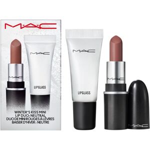 MAC Cosmetics Holiday Winter's Kiss Mini Lip Duo darčeková sada Neutral odtieň
