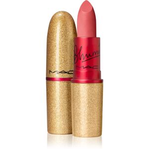MAC Cosmetics Viva Glam Bhumi Powder Kiss Lipstick klasický matný rúž odtieň Mauve 3 g