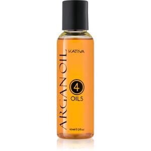 Kativa Argan Oil intenzívna olejová starostlivosť na lesk a hebkosť vlasov 60 ml