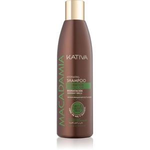 KATIVA Macadamia hydratačný šampón na lesk a hebkosť vlasov