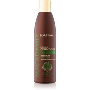 Kativa Macadamia hydratačný kondicionér na lesk a hebkosť vlasov 250 ml