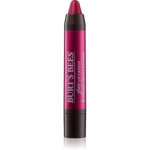 Burt’s Bees Glossy Lip Crayon rúž s vysokým leskom v ceruzke odtieň Pacific Coast 2,83 g