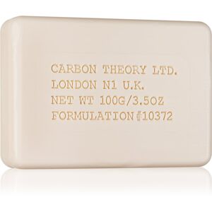Carbon Theory Salicylic Acid & Shea Butter jemné čistiace mydlo s peelingovým efektom 100 g