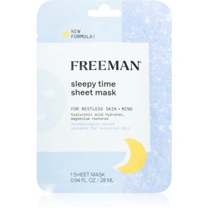 Freeman Sleepy Time plátenná maska na noc 28 ml