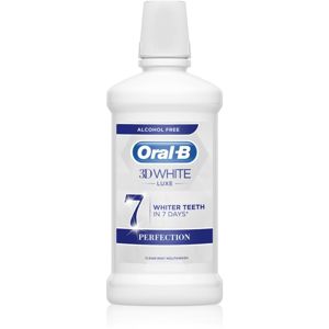 Oral B 3D White Luxe ústna voda s bieliacim účinkom 500 ml