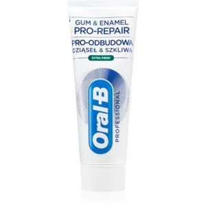 Oral B Professional Gum & Enamel Pro-Repair Extra Fresh osviežujúca zubná pasta pre zdravé zuby a ďasná 75 ml