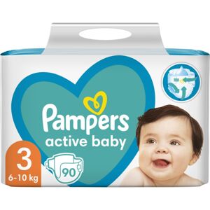 Pampers Active Baby Size 3 jednorazové plienky 6-10 kg 90 ks