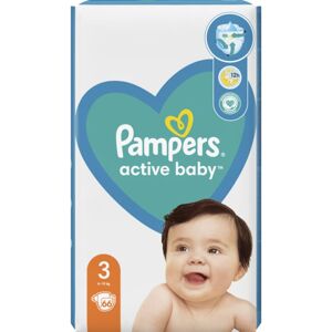 Pampers Active Baby Size 3 jednorazové plienky 6-11 kg 66 ks