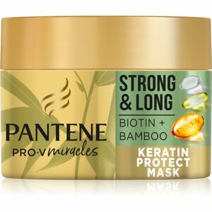 Pantene Pro-V Miracles Strong&Long obnovujúca maska proti vypadávániu vlasov 160 ml