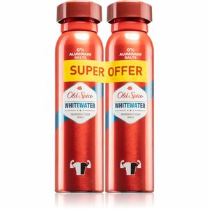 Old Spice Whitewater dezodorant v spreji pre mužov 2x150 ml