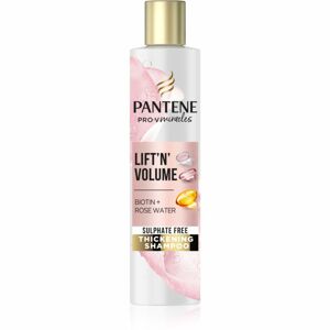 Pantene Lift'n'Volume Biotin + Rose Water šampón na poškodené vlasy 225 ml