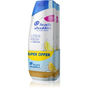 Head & Shoulders Citrus Fresh šampón proti lupinám 2x400 ml