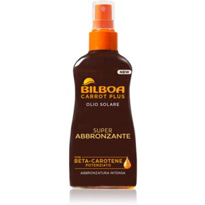 Bilboa Carrot Plus opaľovací olej na tvár a telo bez ochranného faktoru 200 ml
