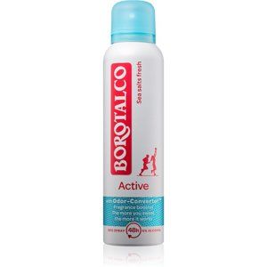 Borotalco Active Sea Salts dezodorant v spreji so 48hodinovým účinkom 150 ml