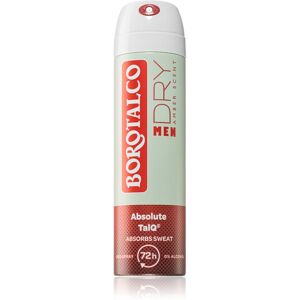 Borotalco MEN Dry dezodorant v spreji 72h Vône Amber 150 ml