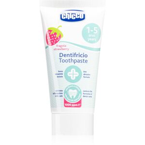 Chicco Toothpaste 1-5 years zubná pasta pre deti Strawberry 50 ml