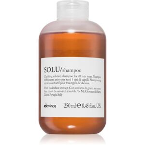 Davines Essential Haircare SOLU Shampoo hĺbkovo čistiaci šampón s osviežujúcim účinkom 250 ml