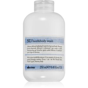 Davines SU Hair&Body Wash sprchový gél a šampón 2 v 1 250 ml