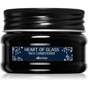 Davines Heart of Glass Rich Conditioner posilňujúci kondicionér pre blond vlasy 90 ml
