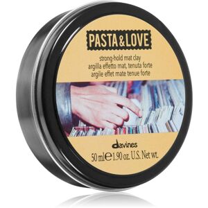 Davines Pasta & Love Strong-Hold Mat Clay stylingový íl na vlasy matný 50 ml
