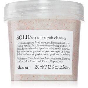 Davines Essential Haircare SOLU Sea Salt Scrub Cleanser čistiaci peeling pre všetky typy vlasov 250 ml