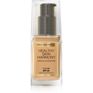 Max Factor Healthy Skin Harmony tekutý make-up SPF 20 odtieň 60 Sand 30 ml
