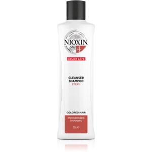 Nioxin System 4 Color Safe jemný šampón pre farbené a poškodené vlasy 300 ml