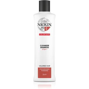 Nioxin System 4 Color Safe jemný šampón pro farbené a poškodené vlasy 300 ml