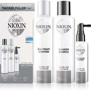 Nioxin System 1 Natural Hair Light Thinning darčeková sada pre lámavé a namáhané vlasy