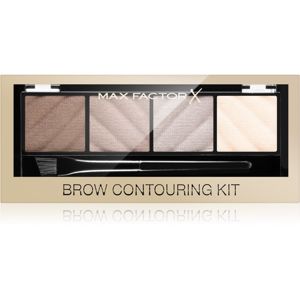 Max Factor Brow Contouring Kit kontúrovacia paletka na tvár na obočie 1,8 g