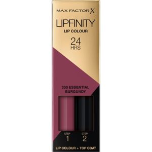 Max Factor Lipfinity Lip Colour dlhotrvajúci rúž s balzamom odtieň 330 Essential Burgundy 4,2 g