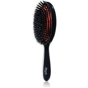 Janeke Black Line Professional air-cushioned brush oválna kefa na vlasy 22,5 cm