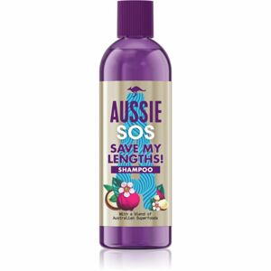 Aussie SOS Save My Lengths! regeneračný šampón pre slabé a poškodené vlasy pre ženy 290 ml