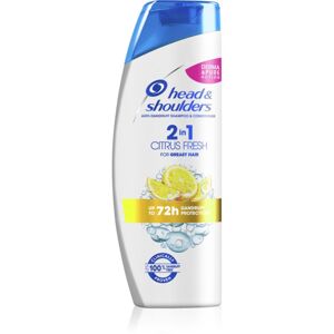 Head & Shoulders Citrus Fresh 2v1 šampón na mastné vlasy 360 ml