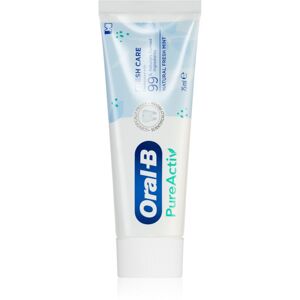 Oral B Pure Activ Freshness Care bieliaca zubná pasta pre svieži dych 75 ml 75 ml