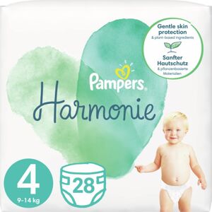 Pampers Harmonie Value Pack Size 4 jednorazové plienky 9 – 14 kg 28 ks