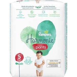 Pampers Harmonie Pants Size 5 plienkové nohavičky 12-17 kg 20 ks